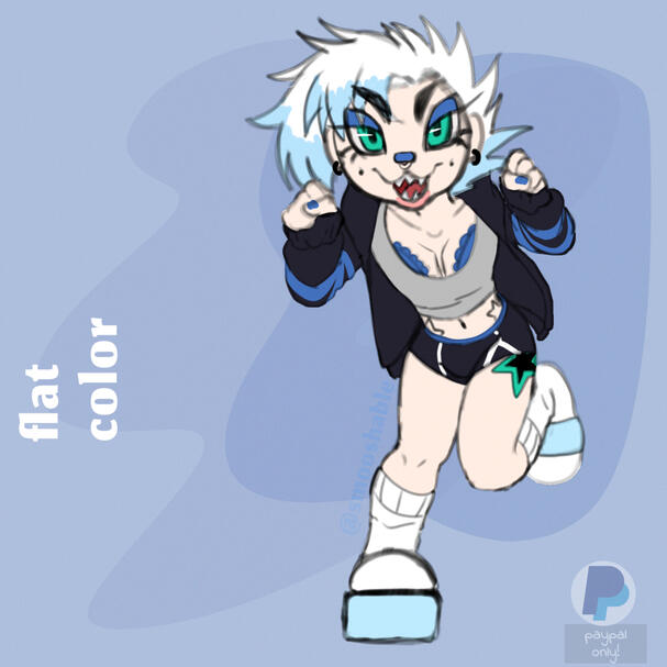 Flat colors version